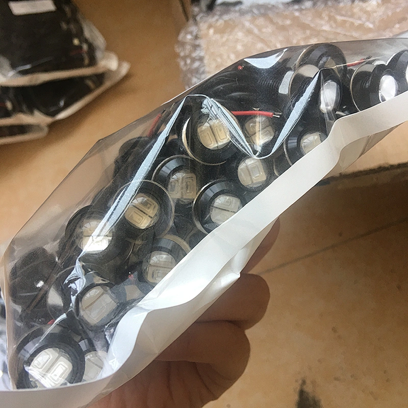 Lujia 12 Volt Daytime Running Light eagle eye led motorcycle headlight for wave
