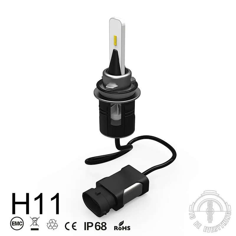 30W CSP Y11 Y19 chip B6 led automatic headlight