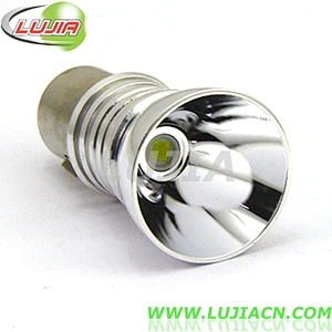 Reflector 9V/30V Ba20d creee LED Motorcycle Headlight Bulb 6w