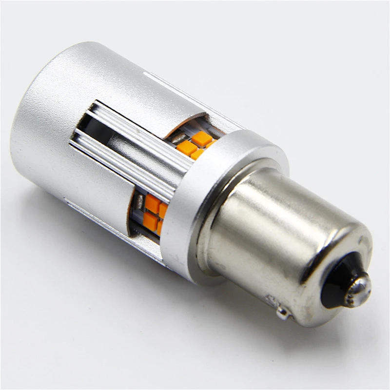 2020 Lujia newest technology fan type 12v 24v s25 1156  canbus ba15s bau15s py21w p21w led turn signal light car