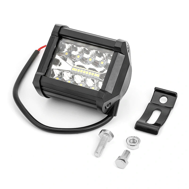 Wholesale best price 60W 7D reflector 4 inch offroad 4x4 auto LED light bar 4'' 60w led working light