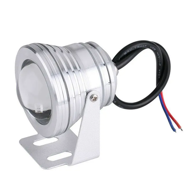 IP68 stainless steel 10W RGB LED Underwater Spot Light 10W LED Swimming Pool Lamp for Marine Boat Yacht
