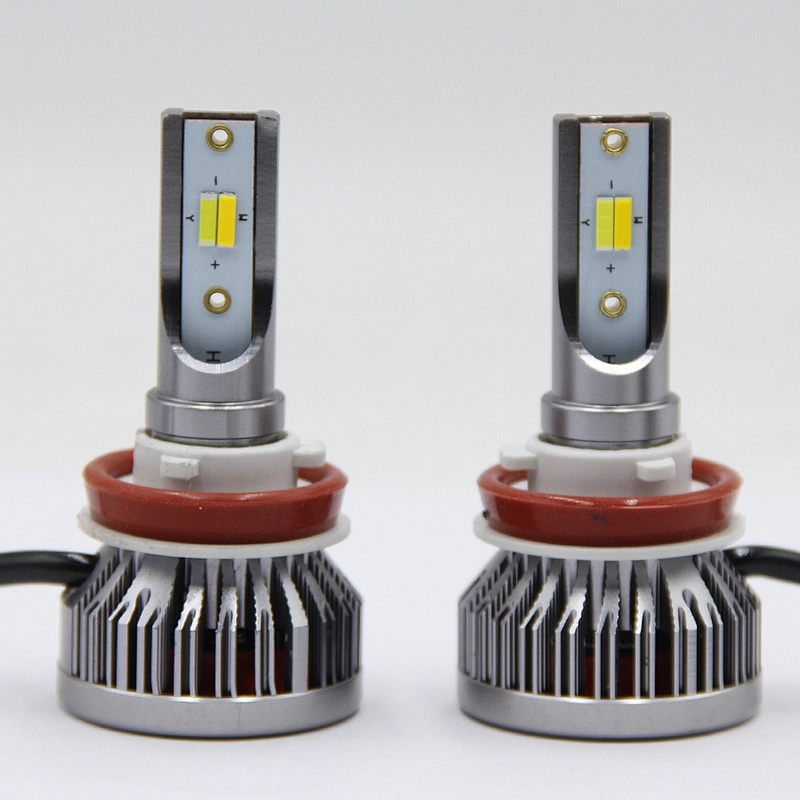 dual color LED auto headlights 3000k/4300k/6000k LED 2 color car light gold yellow h1 h3 h4 h7 h11 9005 9006 led headlight bulbs
