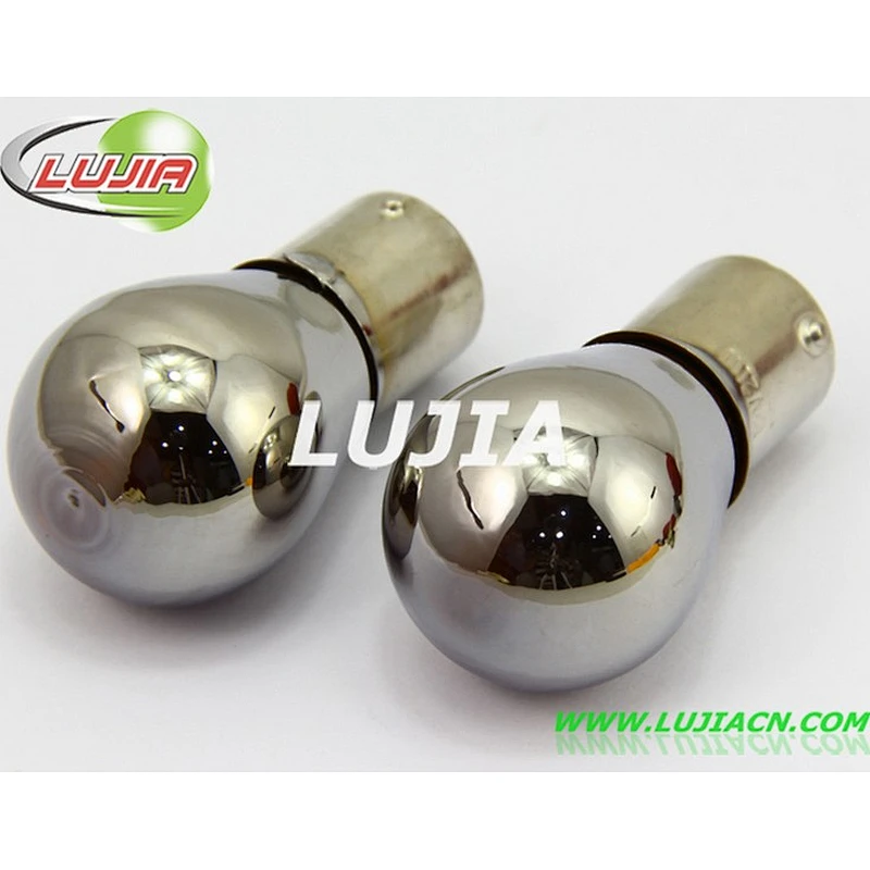 2019 7443 3157 3156 W21W WY21W Yellow Amber Silver Chrome Halogen Brake Turn Signal Halogen t20 led 7440 for Light Bulbs