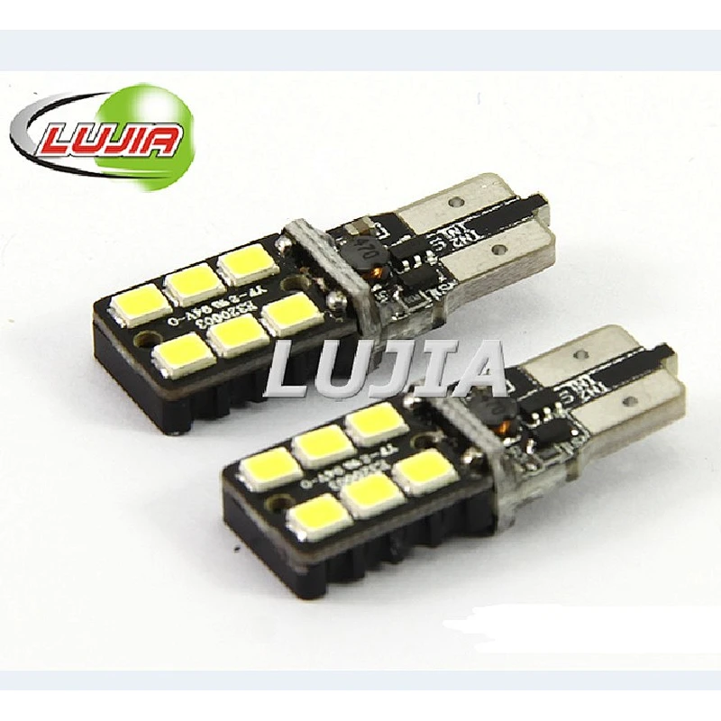 Super Bright wholesales NO error canbus led Canbus W5W DC9-18v 10 Led 2835 light canbus 6SMD car led auto bulb light