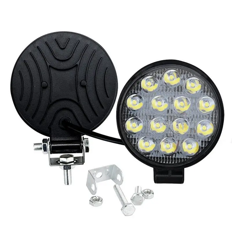 LUJIA 14 led work light, mini 42W led truck light Auto Led working Headlight IP67 Waterproof LED offroad light