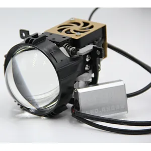 Bi-led projector light high/low beam led cars motorcycles projector headlight bi led projector lens light