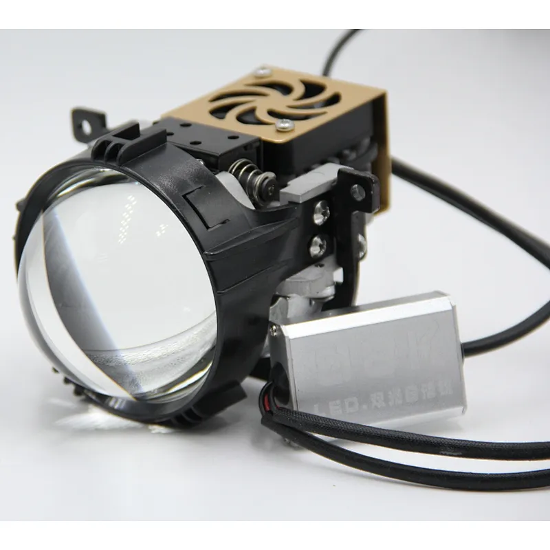 Bi-led projector light high/low beam led cars motorcycles projector headlight bi led projector lens light