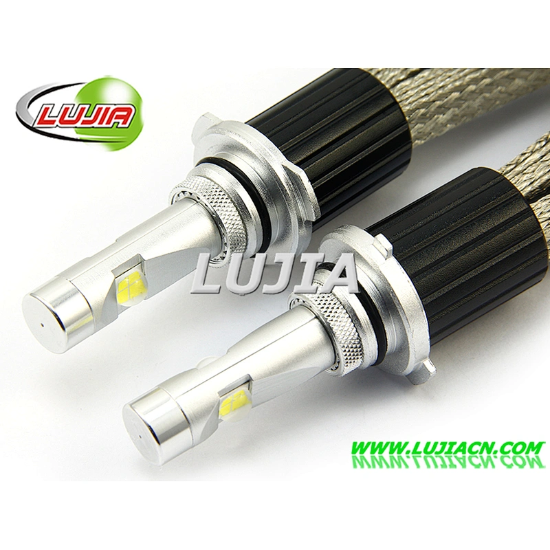 New Arrival Bright Fanless All in One 60W Crees xhp70 L7 6600lm 9006 Car Led headlight Bulbs 9006 HB4 P22D(13) Conversion Ki