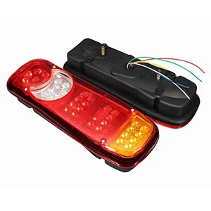 Waterproof 34cm LED Car Tail Lights for Trailer Truck Bus/Vans Caravans 46LED Rear Tail Indicator Light Lamp