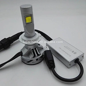 New H7 XHP70 led headlight bulb 6000K, silient Fan L8 led headlight 60W 7000LM H7 4300K Bulb H4
