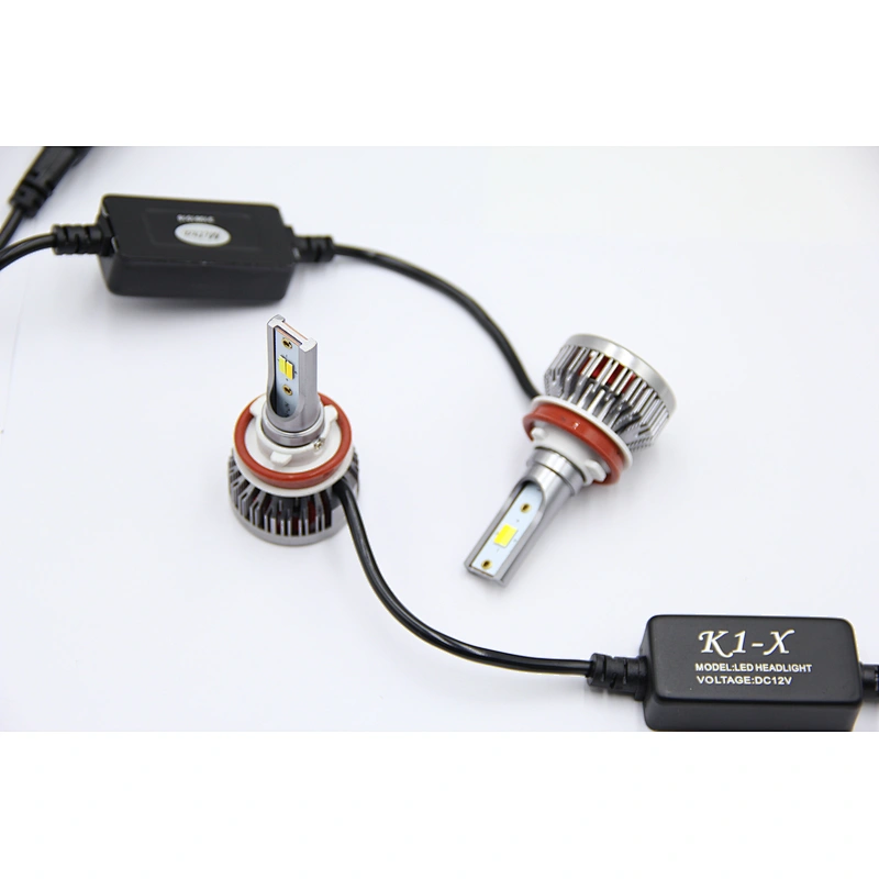 dual color LED auto headlights 3000k/4300k/6000k LED 2 color car light gold yellow h1 h3 h4 h7 h11 9005 9006 led headlight bulbs