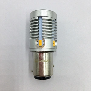 Landjoy 23w 1000lm yellow S1C canbus 1157 led car bulb for truck
