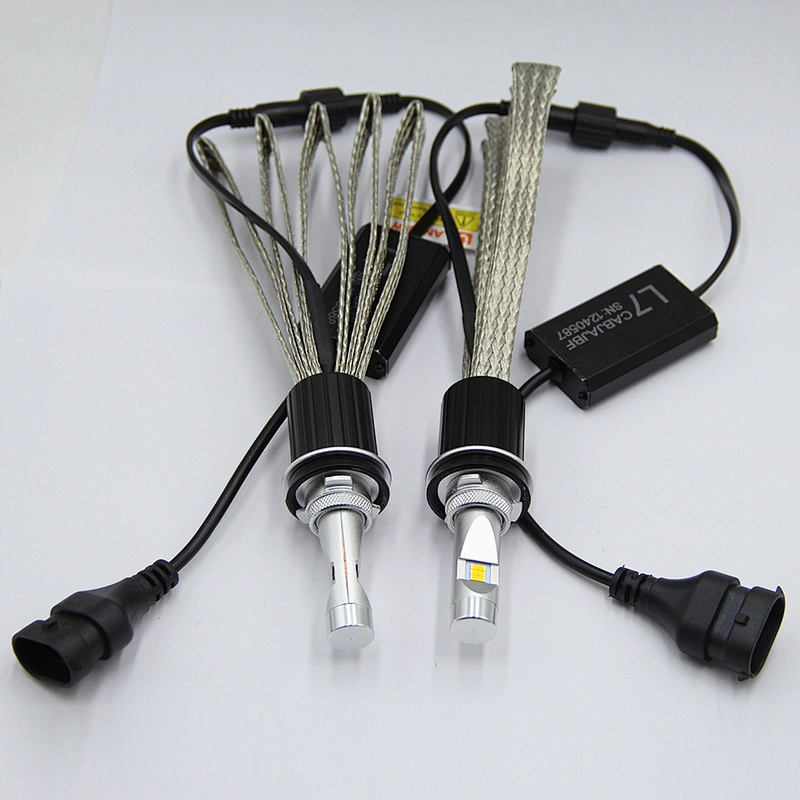 LANDJOY auto copper strip CSP chip h4 h11 3000K led headlight