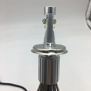 Fanless p43t 9003 xhp50 headlight bulb IP68 4800lm 24v 40w L5 h4 led 4300k