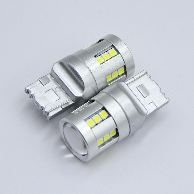 Lujia factory wholesale W21W LED direction indicator light T20 7440  2835 21smd led turn signals