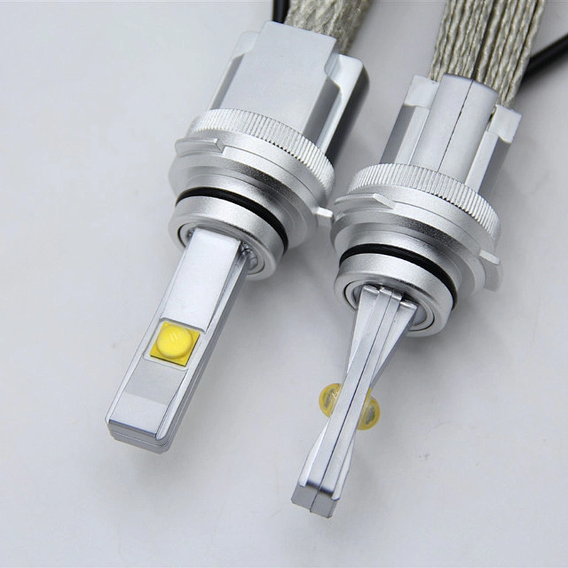 Fanless Pgj19-2 Car Light Motorcycle Cree Xhp70 All In One Fit For H4 H7 H8 H9 H10 H13 9005 9006 9012 D1 D2 D3 L9 Led Headlight