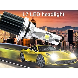 New products 2017 6V-48V 6600lm L7 D1S interior accessories lights led cars for crees XHP70 copper belt bulbs