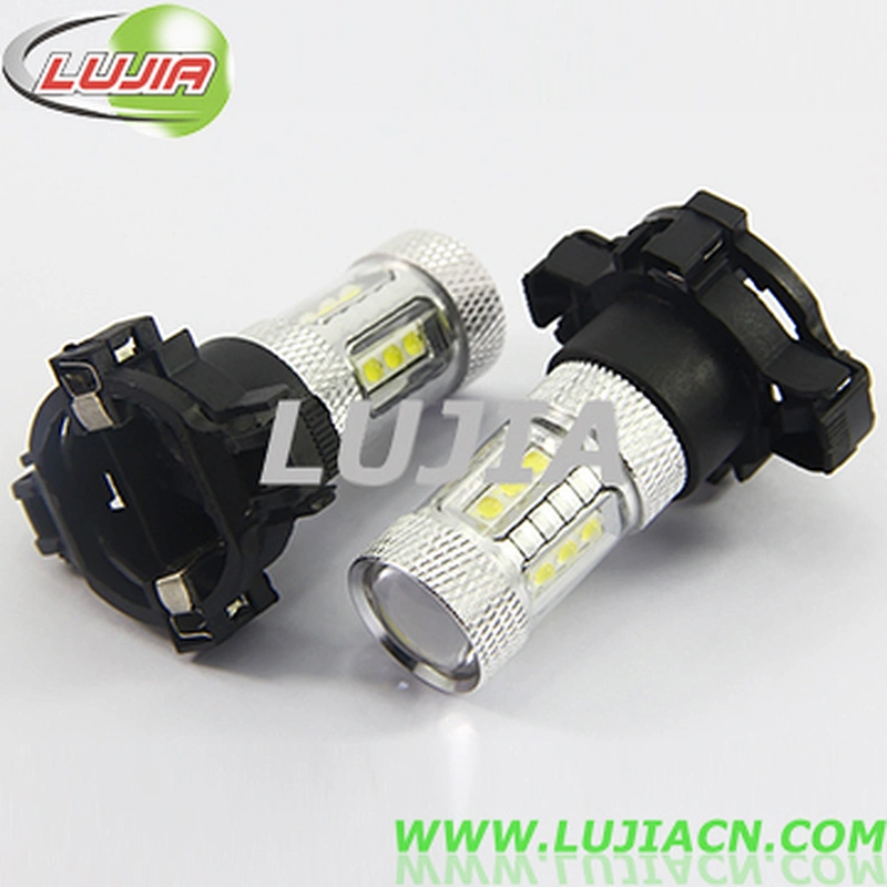 super bright high power 12V 80W PY24W led fog headlight auto light bulb lamps