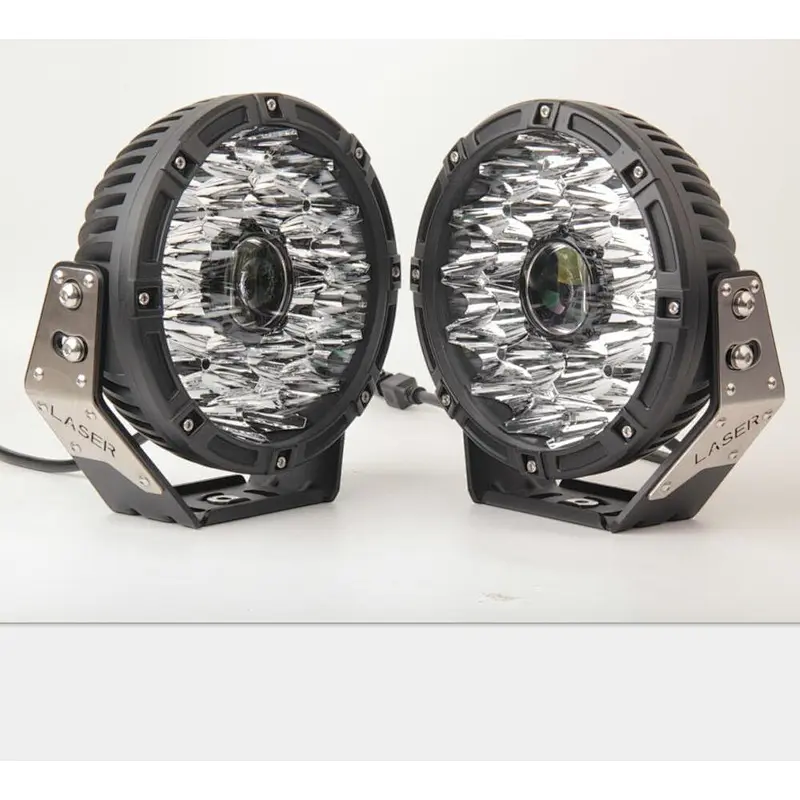 Extreme Bright 4X4 Laser LED Working headlight 12V 24V 45W laser Offroad Driving Light 7 inch 8.5 inch 9 inch round laser light