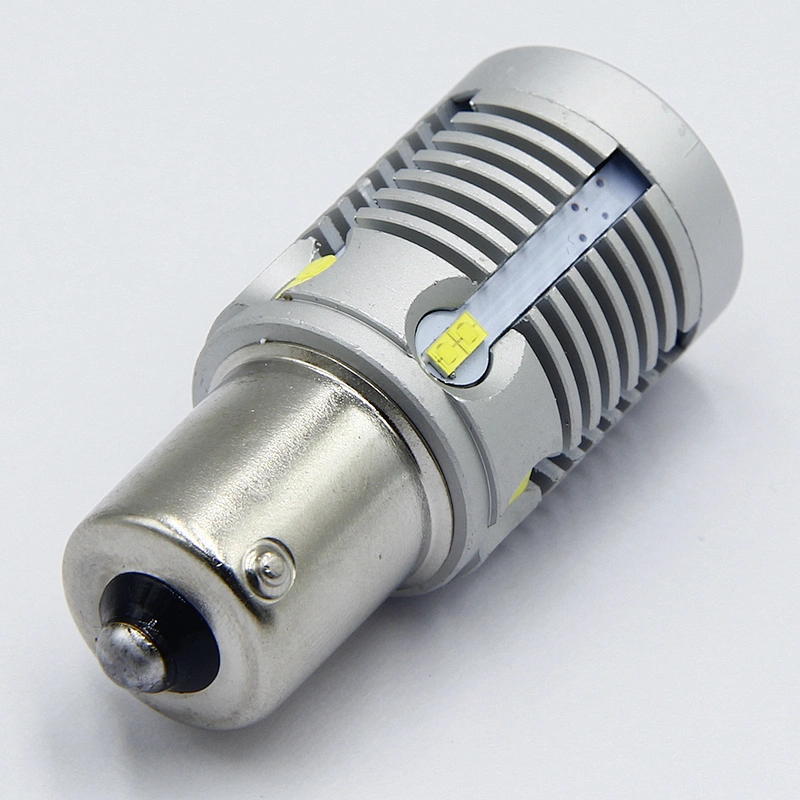 Landjoy 1500lm 1156 white bulb led drl turn signal light for car