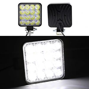 New arrival Truck accessories 48w super bright Square/Round led working light, epistar chip 5D 48w led work lamp light