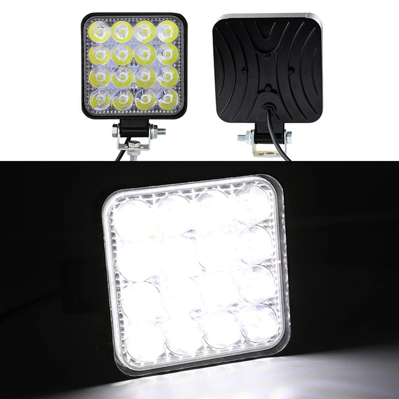 New arrival Truck accessories 48w super bright Square/Round led working light, epistar chip 5D 48w led work lamp light