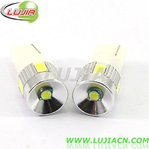 Guangzhou t10 led car lamp / 4 SMD 5630 led bulb / high power T10 LED 4SMD 5630 light bulbs W5W