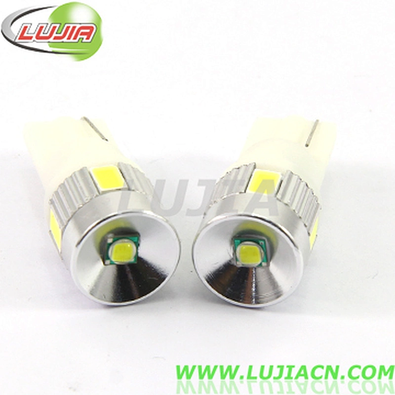 Guangzhou t10 led car lamp / 4 SMD 5630 led bulb / high power T10 LED 4SMD 5630 light bulbs W5W