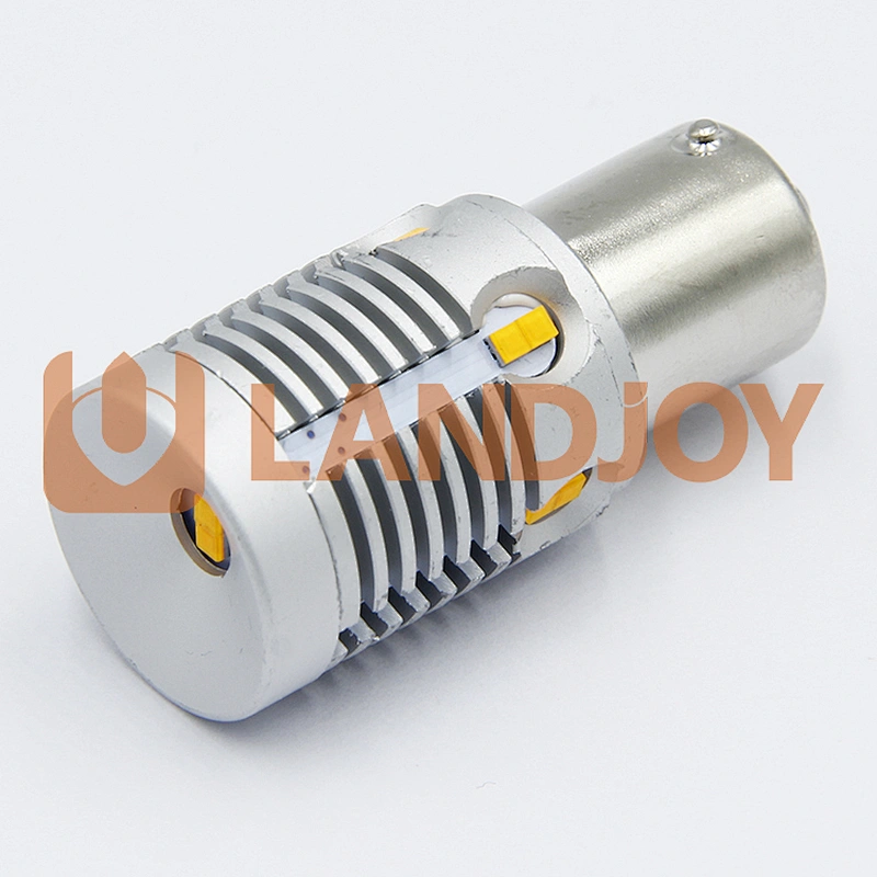 No OBC Error 1156 P21W 23W 1800LM LED Car Rear Turn Signal Tail Light Canbus BA15S LED side marker light