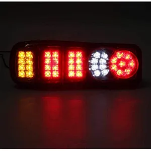 Waterproof 34cm LED Car Tail Lights for Trailer Truck Bus/Vans Caravans 46LED Rear Tail Indicator Light Lamp