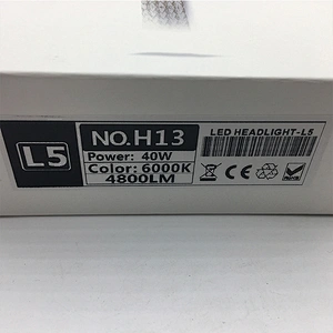 High Power 6000K40W 4800LM best car led headlight