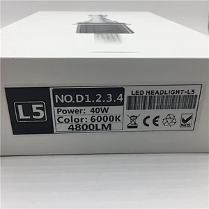 H4 H7 H8 H9 H11 Led Headlight Bulbs Manufacturer  Led  Bulbs 6000k 40w Head Light