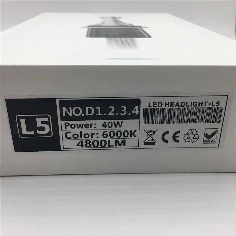 H4 H7 H8 H9 H11 Led Headlight Bulbs Manufacturer  Led  Bulbs 6000k 40w Head Light