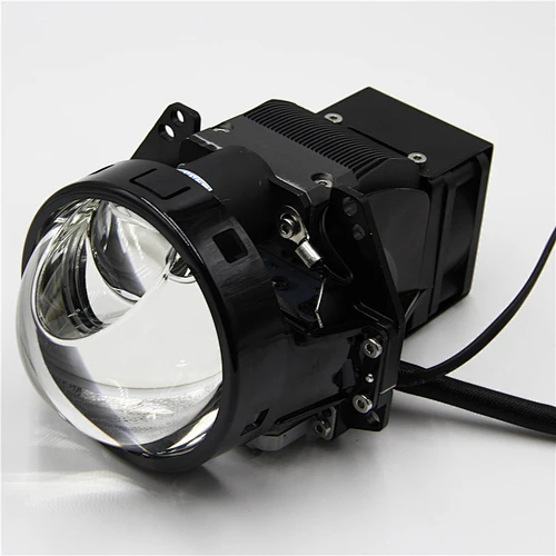 2020 Manufacturer Newest 3 Inch Bi LED Projector Lens Laser Projector Lens for Cars Universal Type 55W 4600lm Dual Light