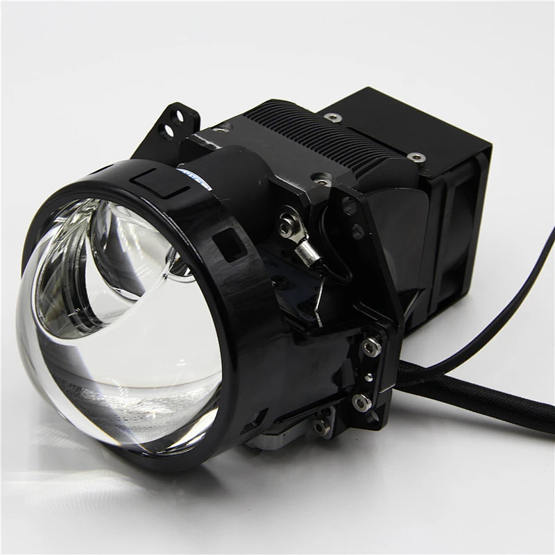 2020 Manufacturer Newest 3 Inch Bi LED Projector Lens Laser Projector Lens for Cars Universal Type 55W 4600lm Dual Light