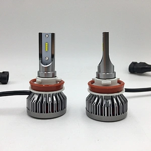 2018 New easy install intelligent temperature control K1 K1S K1X 4000lm led headlight h1 h3 led bulb