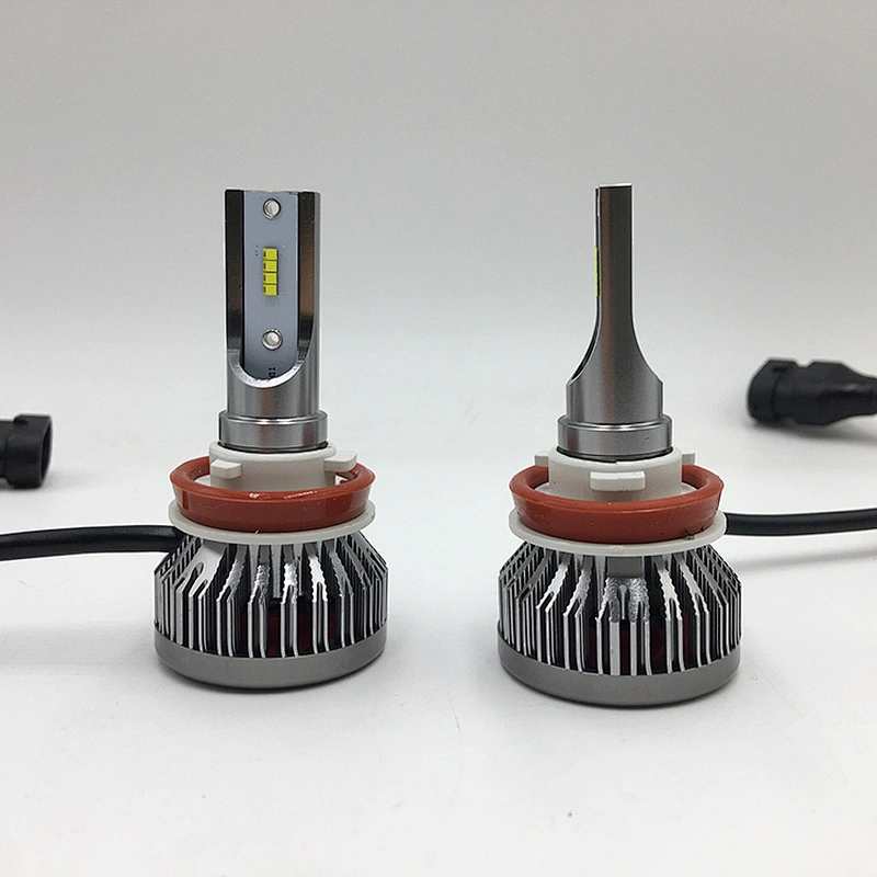 2018 New easy install intelligent temperature control K1 K1S K1X 4000lm led headlight h1 h3 led bulb