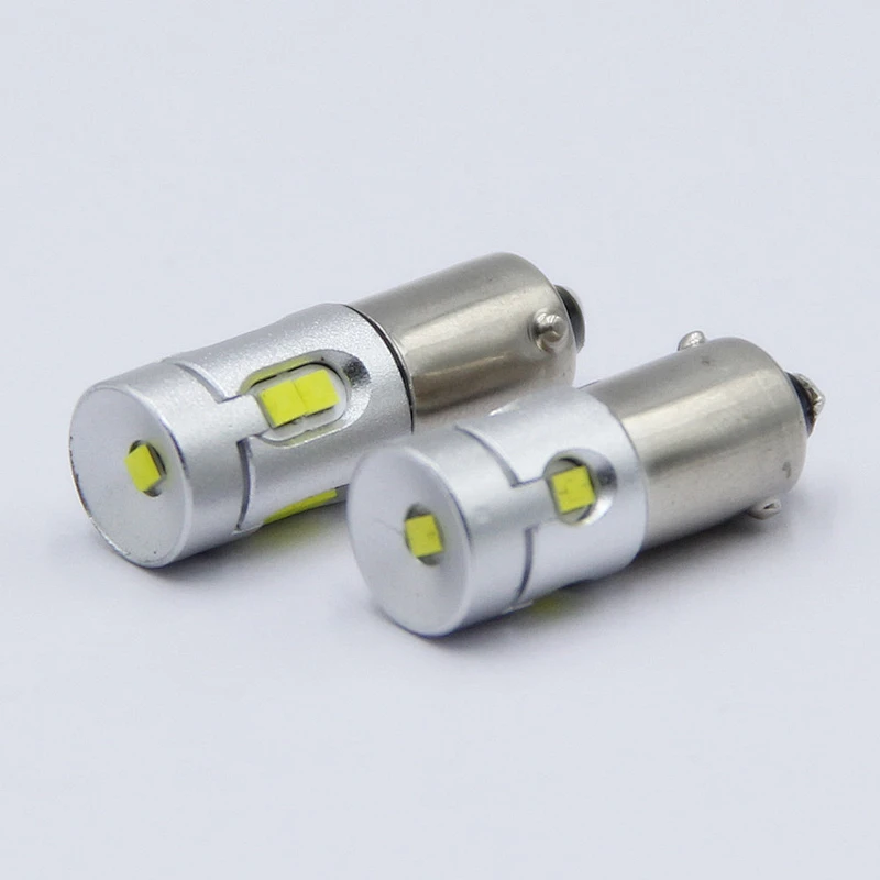Automobile led dash light lamp T10 BA9S LED bulb for motorcycles/ Car Indicators Bulb Light Wedge Lamp H6W