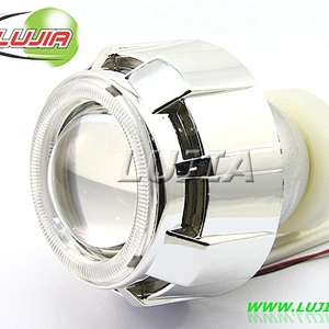 HID Bi-xenon Headlight Projector Lens Kit Xenon Projector Lens Auto Lighting System With Angel Eye Devil