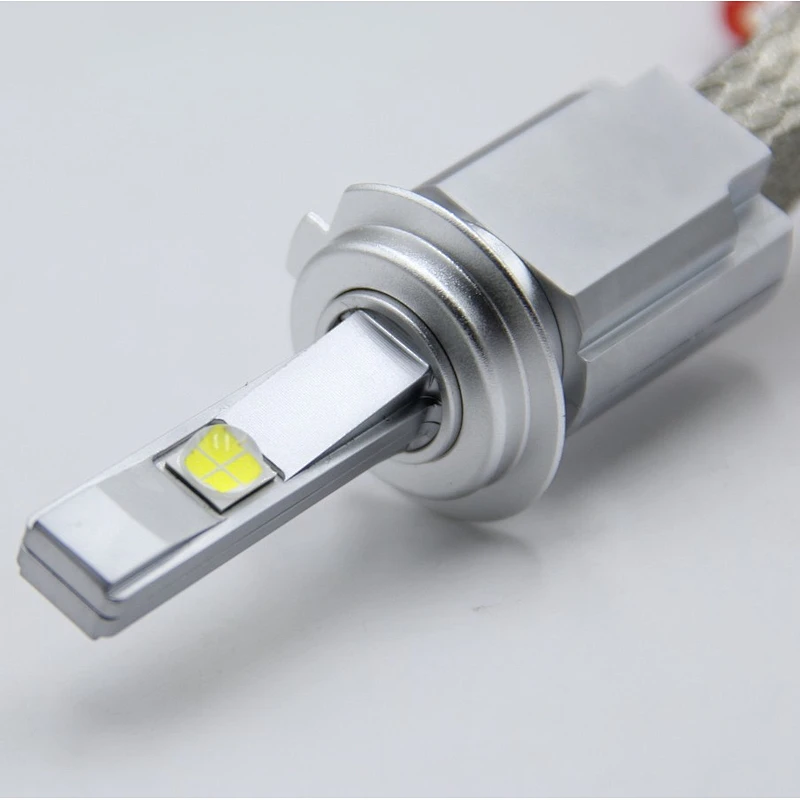 Fanless L9 car head light bulb Super lighting 14000lm H4 H13 H15 H7 xhp70 cree led headlight with CE RoHS