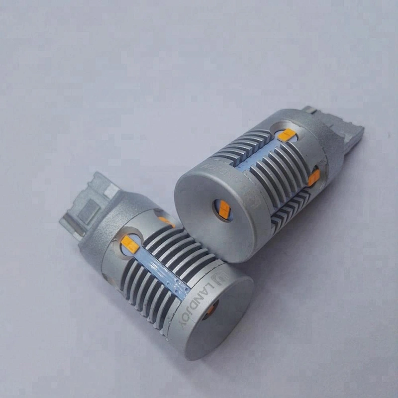 Newest  10V-32V DC/AC amber white P21W W21W 7440 LED light bulb turn signal for cars Trucks