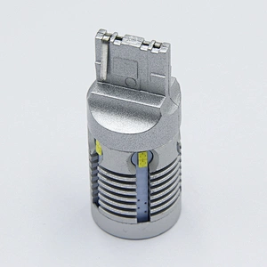 2 years warranty 1500lm 23w 12pcs CSP chip small body t10 t20 bulb led CANBUS