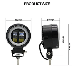 4x4 accessories 3inch 20W led light Car Auto SUV ATV 4WD Offroad LED working Driving Fog Lamp for tractor ATV Motorcycle