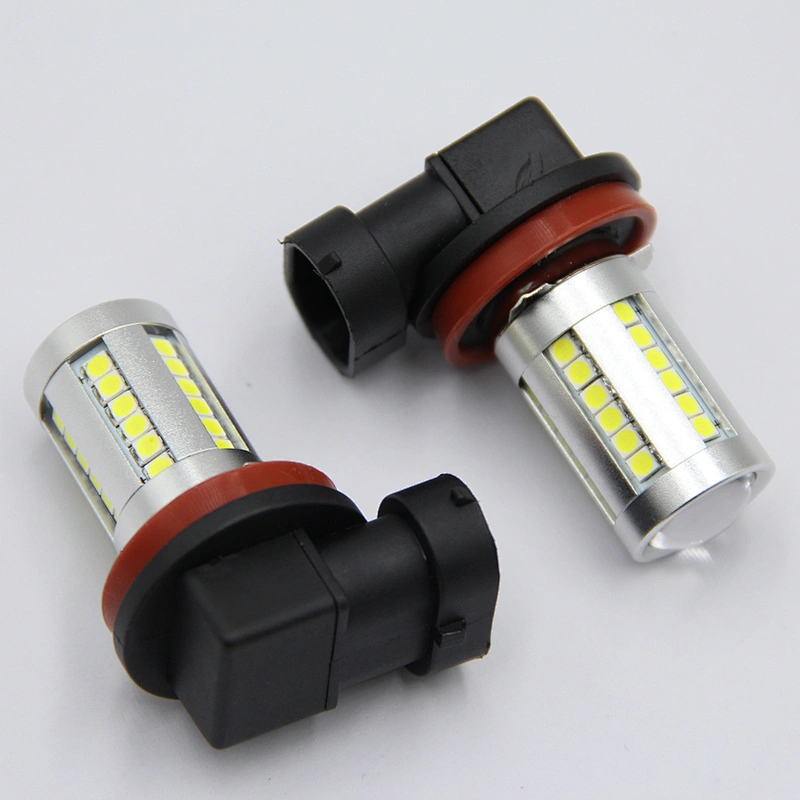 Lujia Auto Car Parts 9005 9006 H8 H9 H10 H11 fog light DRL led daytime running light High Power FLIP 3030 LED