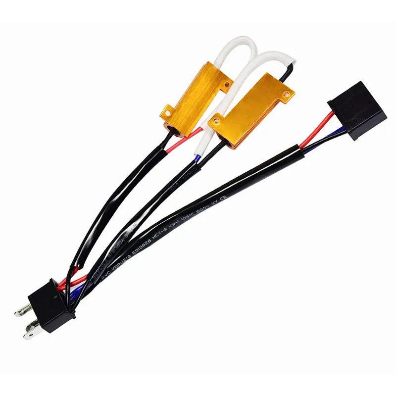 50w 6ohm LED load resistor H4 Canbus load resistors H7 H11 H1 H3 HB3 HB4 880 881 Error free decoder