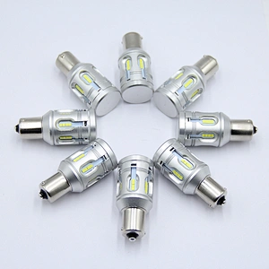 Bombilla de luz led sofisticada tecnología 1156 24smd 2019 Canbus auto auto luz intermitente 25W BA15S BAU15S