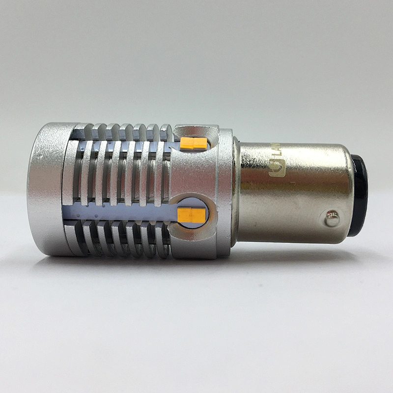 Landjoy 23w 1000lm yellow S1C canbus 1157 led car bulb for truck