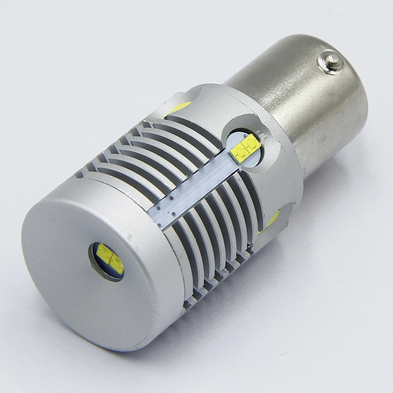 Landjoy 1500lm 1156 white bulb led drl turn signal light for car