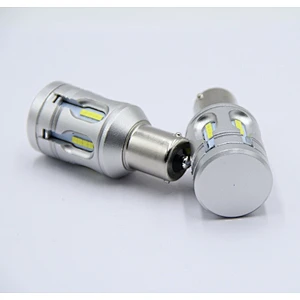 Bulb T20 Ba15s Bau15s Canbus Car Rear Light Amber Turning Signal Lamp No Error 7443 Auto 12v For 1156 24smd Csp Led